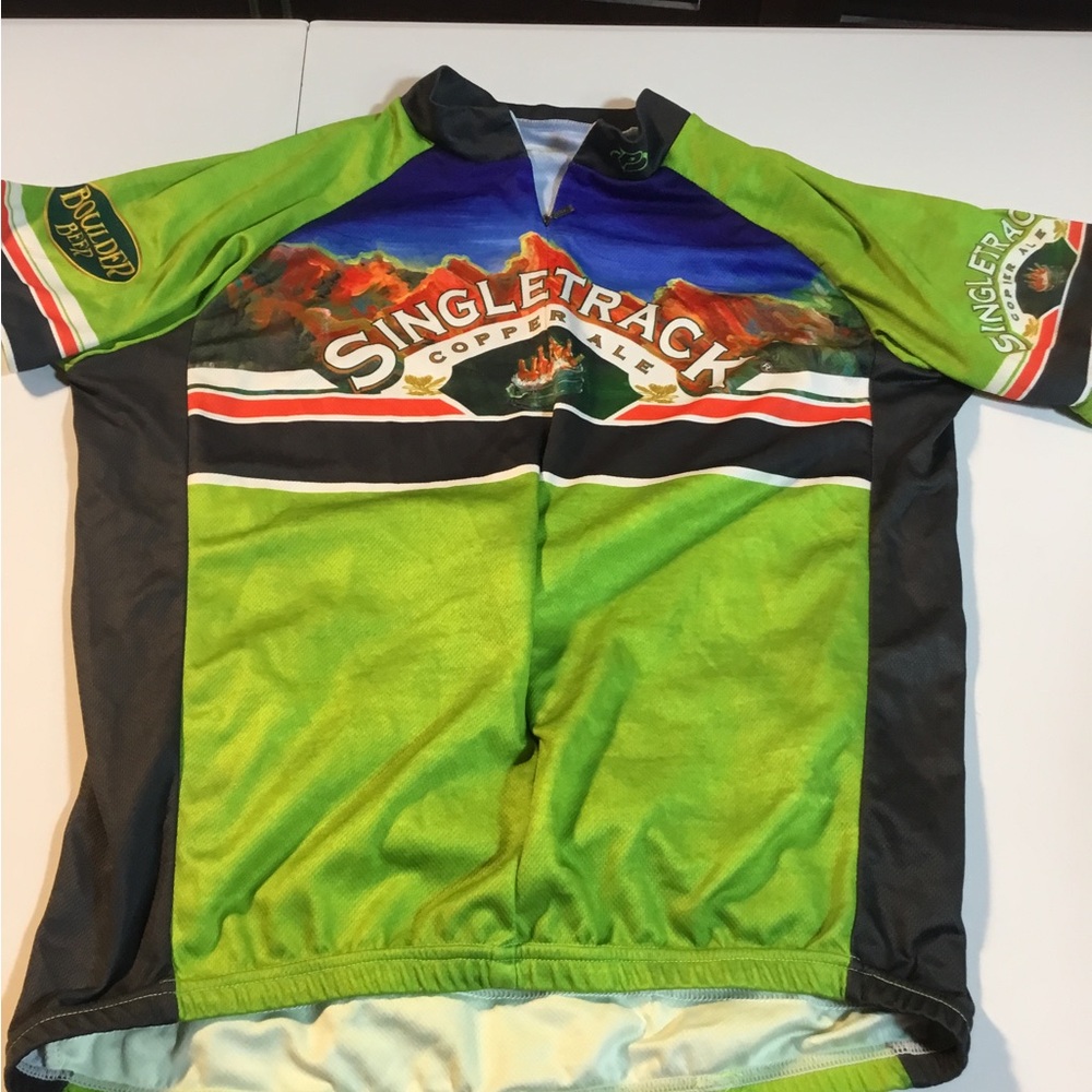 PRIMAL BOULDER BEER cycling jersey  Very good used condition  size large